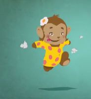 القردة مشمشة .