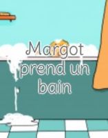 Margot prend un bain 