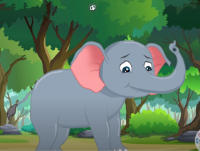 الفيل الشجاع  | فيديو