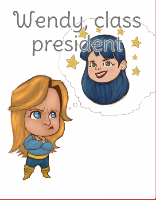 wendy, class president