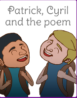 Patrick, Cyril and the poem